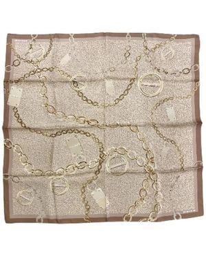 Borbonese Silky Scarves - Neutro