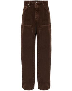 Amiri Straight Jeans - Marrón