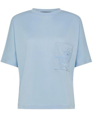 Peuterey Tops ,Blauw ,Katoen Quay T-Shirt