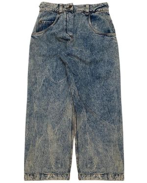 VAQUERA Wide Jeans - Blu