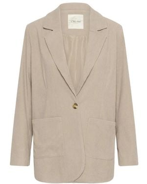 Cream Blazers - Natural