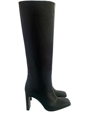 L'Autre Chose Heeled Boots - Black