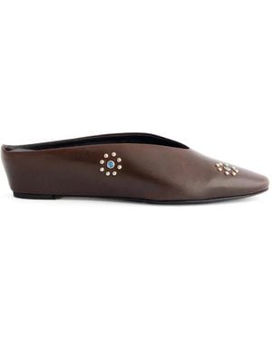 Paloma Wool Mules - Brown