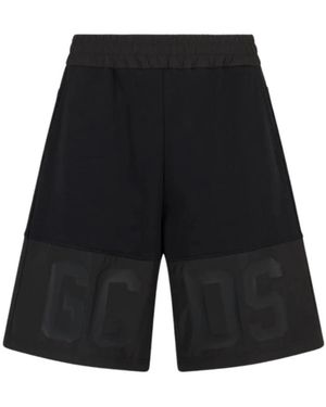 Gcds Band Logo Sweatshorts - Zwart