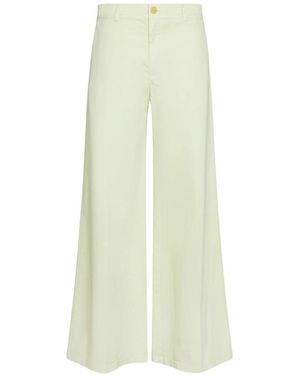 forte_forte Wide Trousers - Green