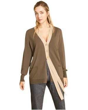 Marina Rinaldi Cardigans - Marrone