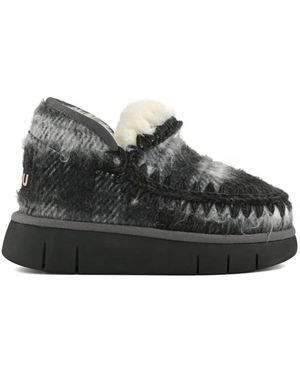 Mou Schoenen ,Zwart ,Wol Eskimo Bounce Sneaker