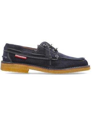 DSquared² Neoclassic Bootsschuhe - Blau
