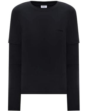 Vetements Round-Neck Knitwear - Noir