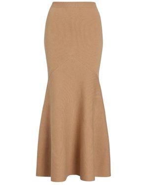 Patou Maxi Skirts - Marrone