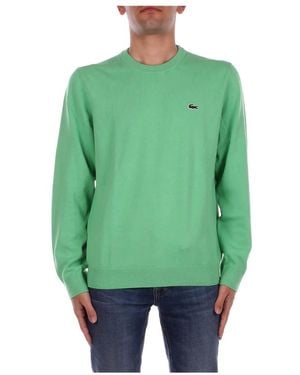 Lacoste Round-Neck Knitwear - Green