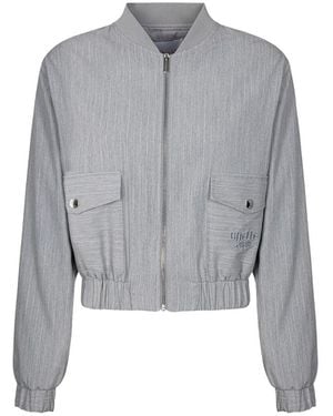 Gaelle Paris Bomber Jackets - Grey