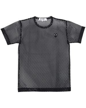 COMME DES GARÇONS PLAY T-Shirts - Grey