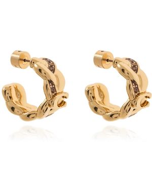 COACH Messing Oorbellen - Metallic