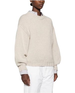 KHAITE Gemma Kaschmirpullover - Natur