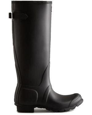 HUNTER Original Tall Adjustable Gummistiefel - Schwarz