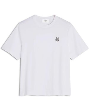 Maison Kitsuné Jersey T-Shirt - Wit