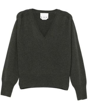 Sa Su Phi V-Ausschnitt Pullover - Grün