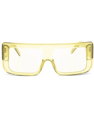 Rick Owens Sunglasses - Yellow