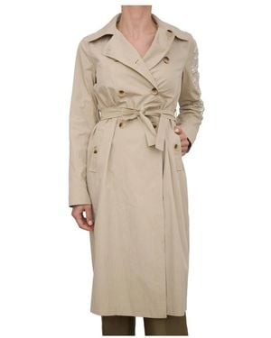 Blugirl Blumarine Trench Coats - Natural