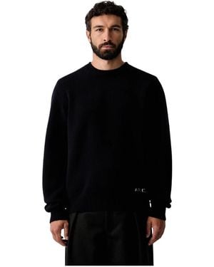 A.P.C. Edmond Pullover - Schwarz