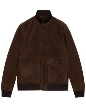 Brooks Brothers Bomber Jackets - Marrone