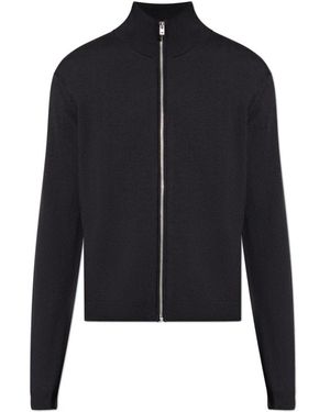 Acne Studios Zip Up Cardigan - Blau