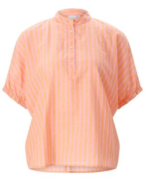 Emily Van Den Bergh Overhemden ,Veelkleurig ,Katoen Shirts - Oranje
