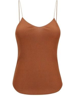 Forte Forte Sleeveless Tops - Marrone