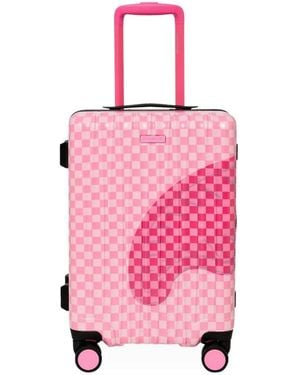 Sprayground Sip Patch Carry-On Luggage - Pink