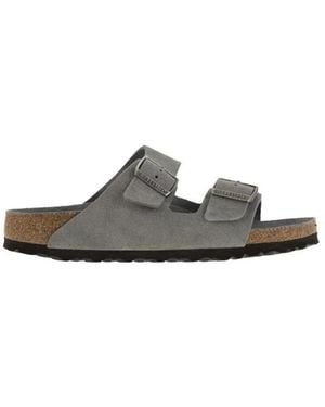 Birkenstock Arizona Suede - Grau