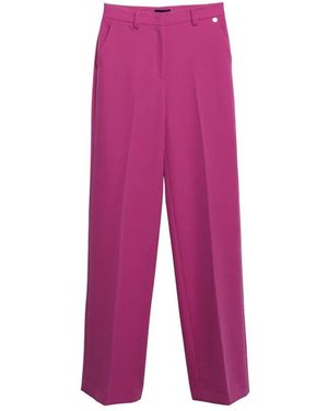 Liu Jo Wide Trousers - Purple