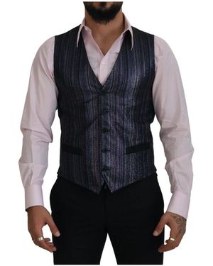 Dolce & Gabbana Waistcoats - Blue