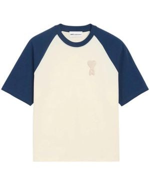 Ami Paris T-Shirts - Azul