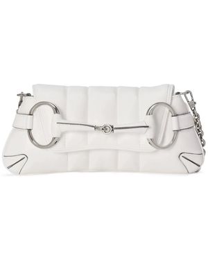 Gucci Tassen ,Wit ,Leer Schoudertas