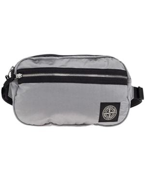 Stone Island Graue Taschen Kollektion - Schwarz