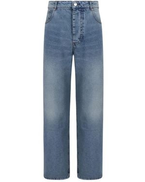 Ami Paris Wide-Leg Jeans - Blau