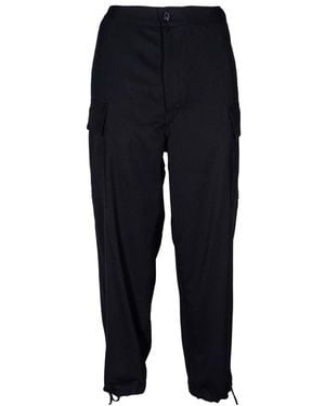 Grifoni Straight Trousers - Blue