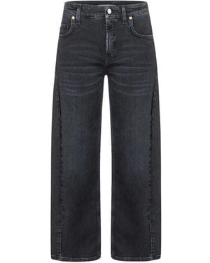 Cambio Straight Fit Jeans - Blue