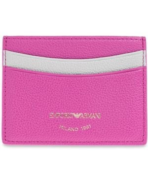 Emporio Armani Wallets & Cardholders - Pink