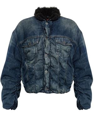 DIESEL Denim Jackets - Blu