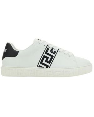 Versace Low Top Trainers - White