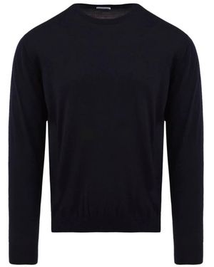 Malo Round-Neck Knitwear - Blue