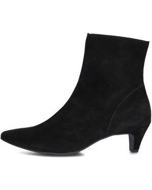 Paul Green Heeled Boots - Zwart