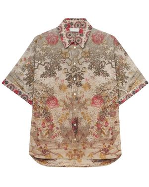 Pierre Louis Mascia Short Sleeve Shirts - Neutro
