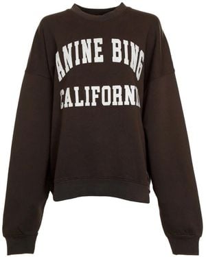 Anine Bing Sweatshirts - Black