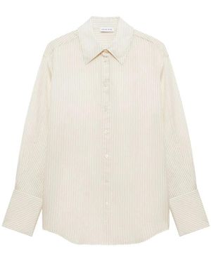 Anine Bing Overhemden ,Witte Button-Up Shirt Lange Mouwen