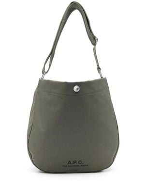 A.P.C. Shoulder Bags - Grey