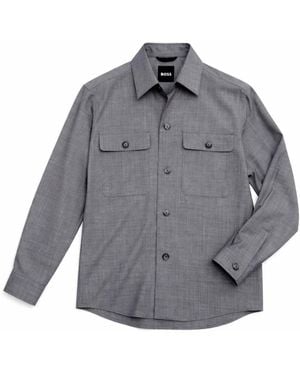 HUGO Casual Shirts - Grey