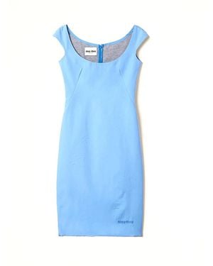 Miu Miu Short Dresses - Blue